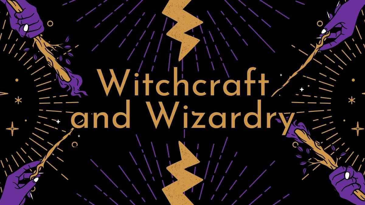 Magical Witchcraft and Wizardry Minitheme Slides - slide 1