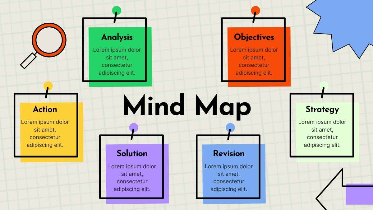 Slide Brainstorm Geometri Sederhana Berwarna Pink - slide 11