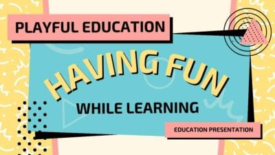 Memphis Playful Education: Having Fun While Learning Slides