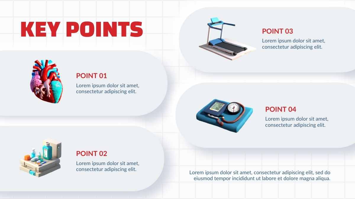 Slide Merah Ilustrasi Pertolongan Pertama & Keterampilan Hidup Medis - slide 7