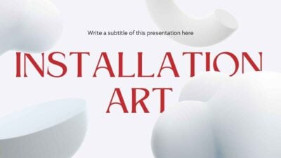 Professional White 3D Installation Art