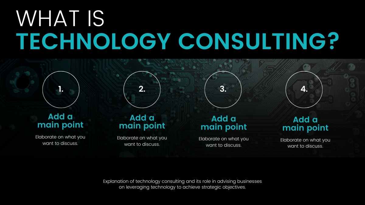 Slide Konsultasi Teknologi 3D Minimal yang Keren - slide 4