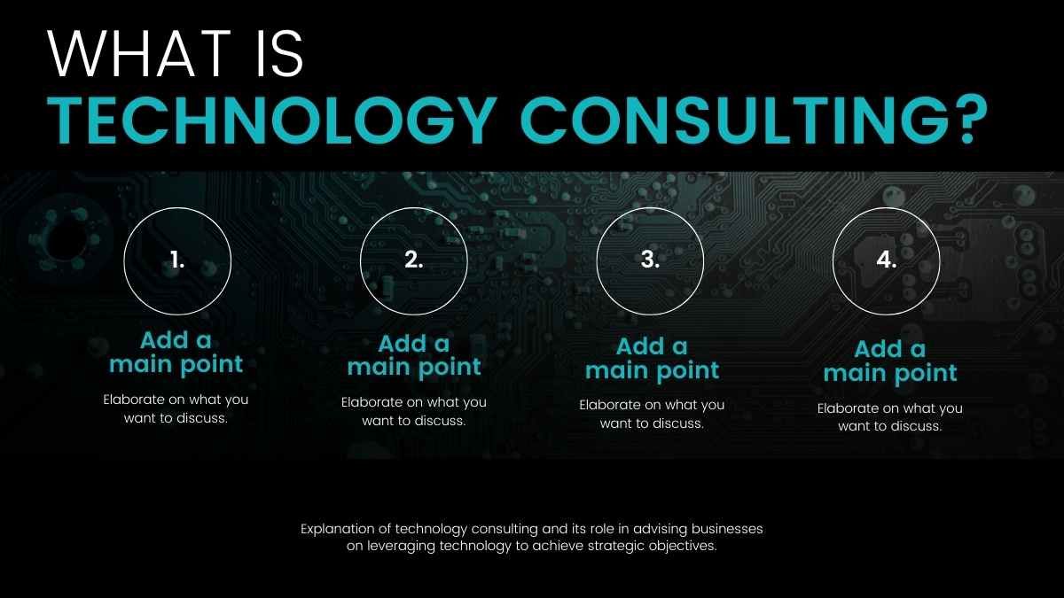 Cool Minimal 3D Technology Consulting Slides - slide 4