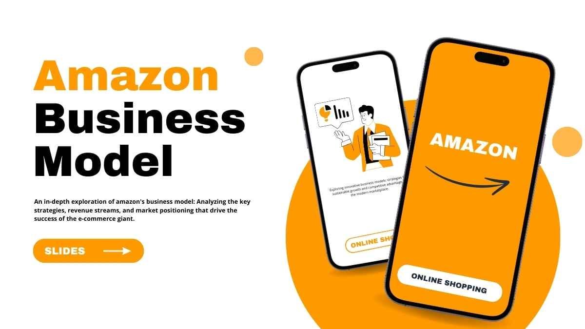 Minimal Amazon Business Model Slides - slide 1