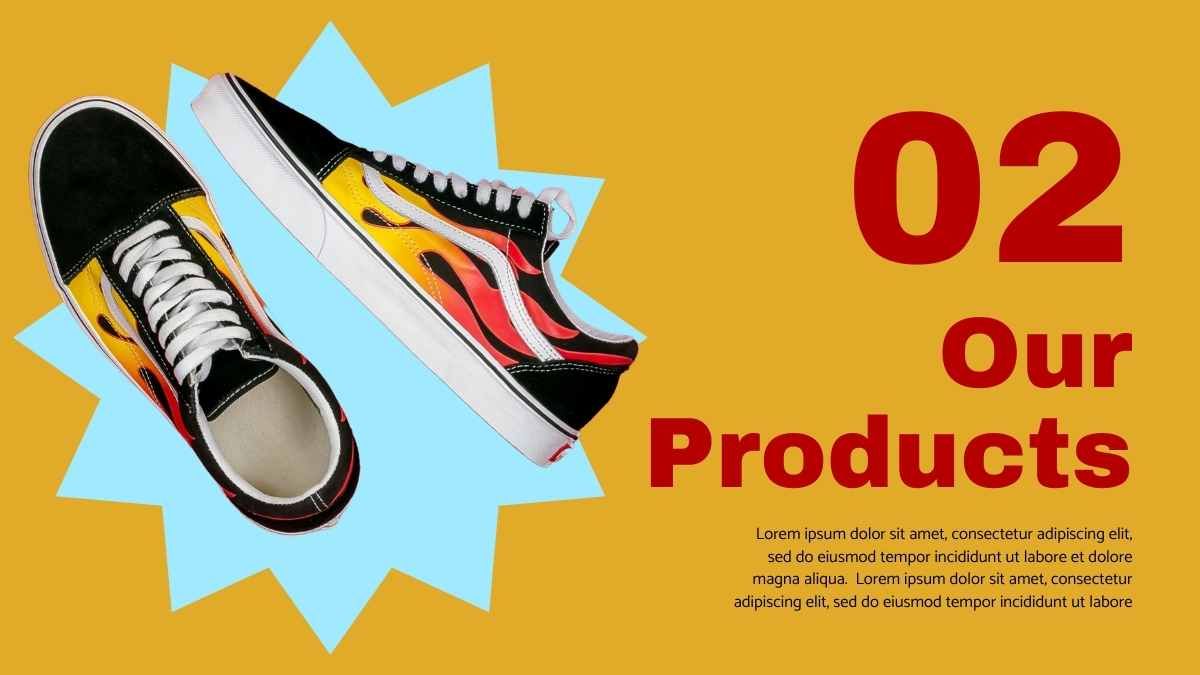 Red Minimal Athletic Shoe Store Business Plan Slides - diapositiva 8