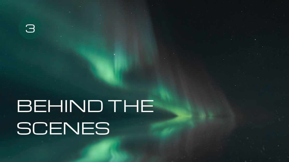 Cool Minimal Aurora Borealis Newsletter Slides - slide 8