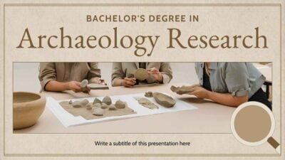 Slides Carnival Google Slides and PowerPoint Template Minimal Bachelors Degree in Archaeology Research 1