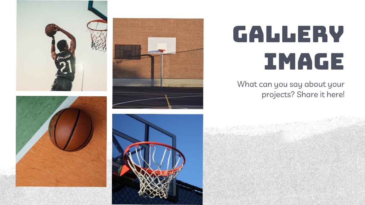 Minimal Basketball Tournament Slides - slide 13