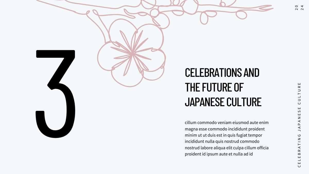 Minimal Celebrating Japanese Culture - slide 11