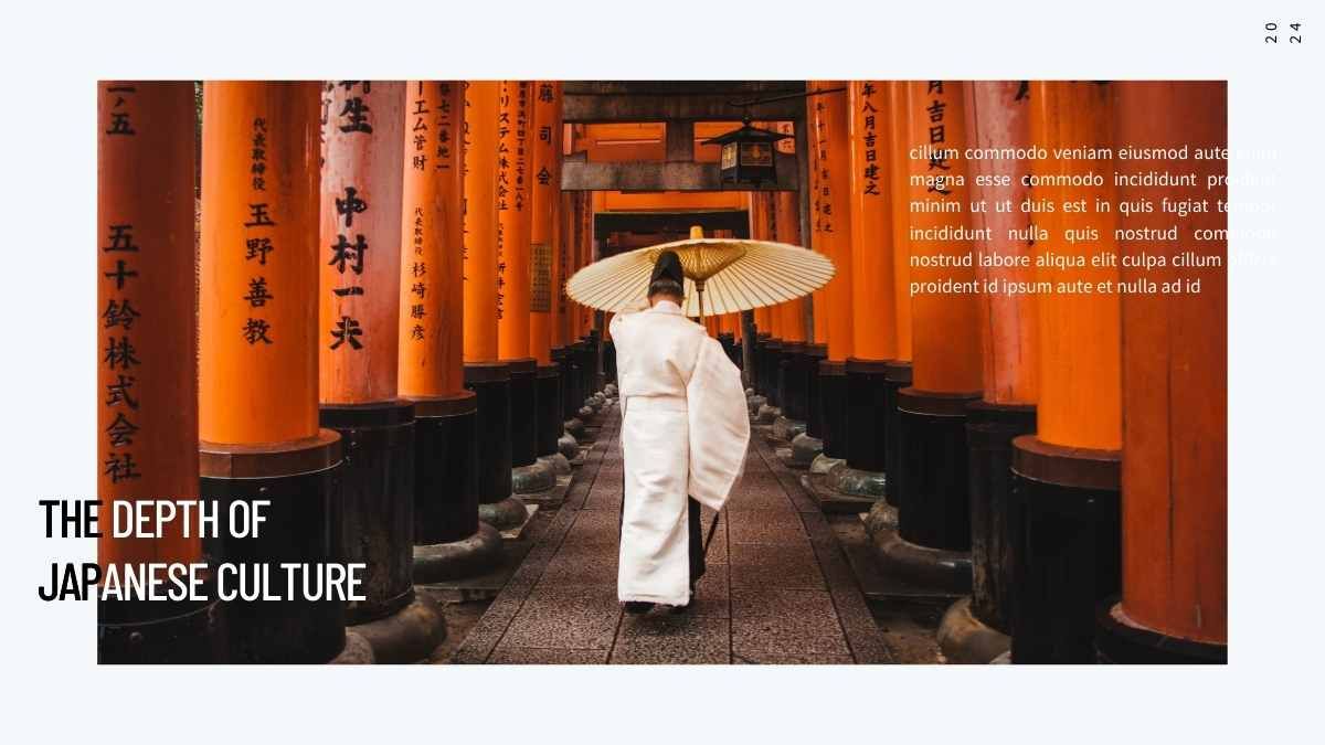 Minimal Celebrating Japanese Culture - slide 4