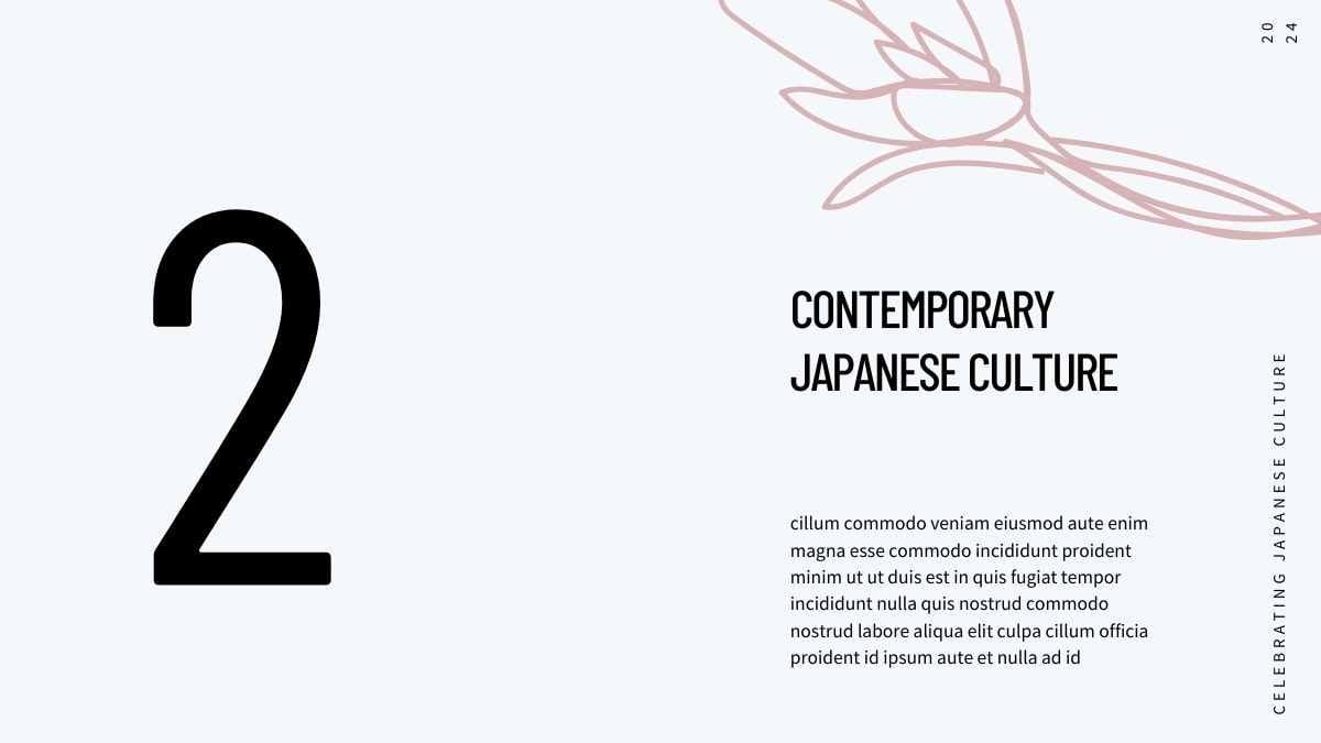 Minimal Celebrating Japanese Culture - slide 6