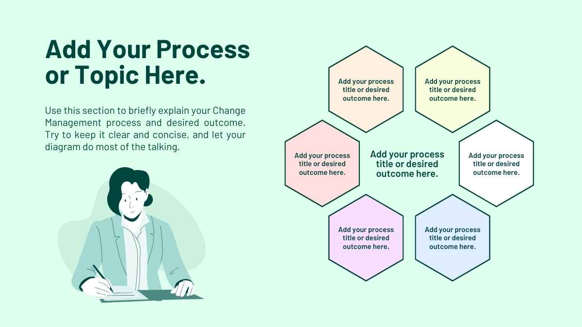 Minimal Change Management Process Flow Diagrams - slide 4