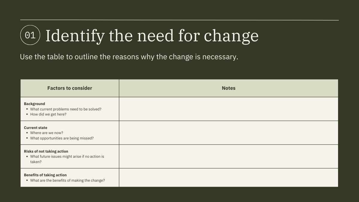 Minimal Change Management Process Slides - slide 6