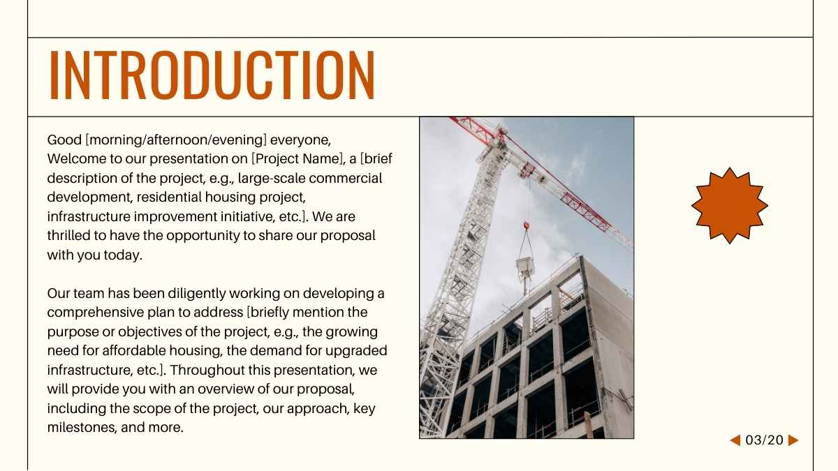 Minimal Construction Project Proposal Slides - slide 3