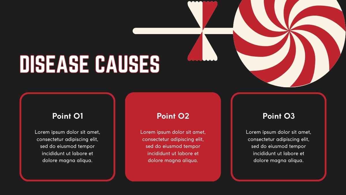 Red Diabetes Mellitus Disease Slides - slide 6