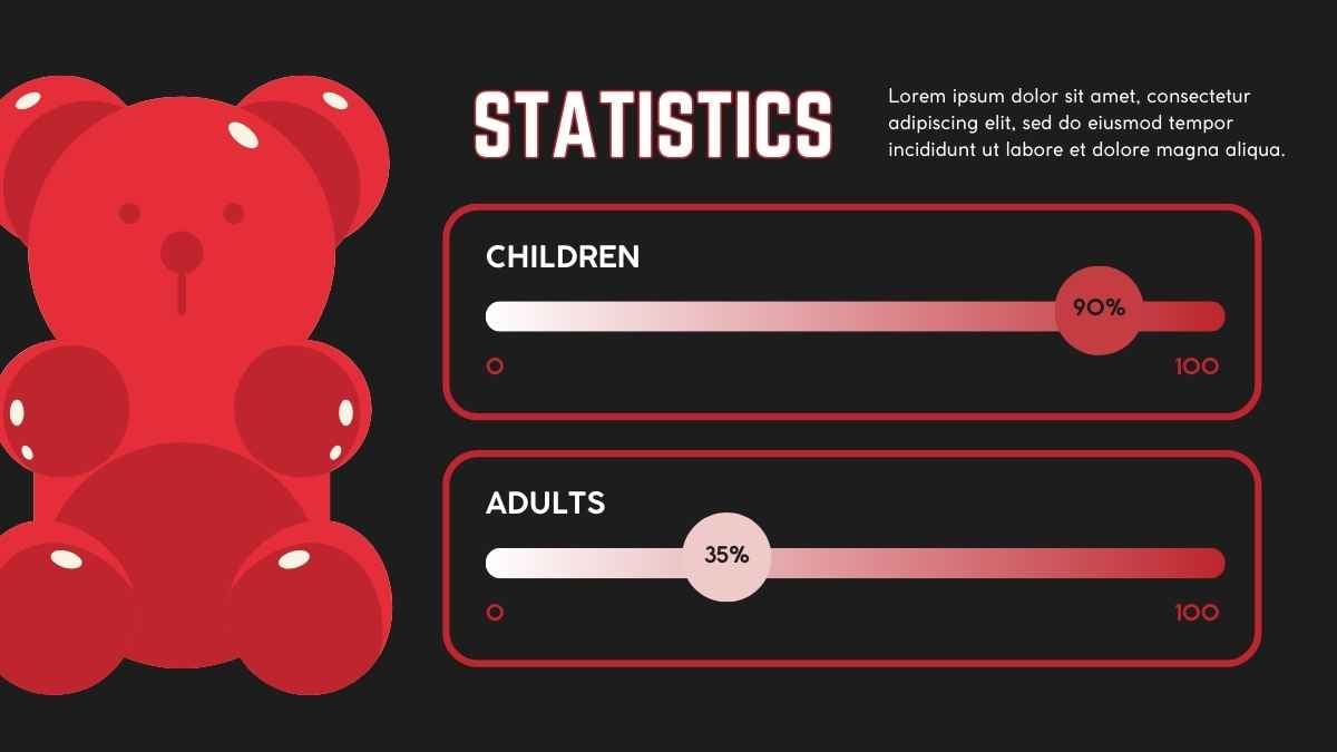 Red Diabetes Mellitus Disease Slides - slide 9