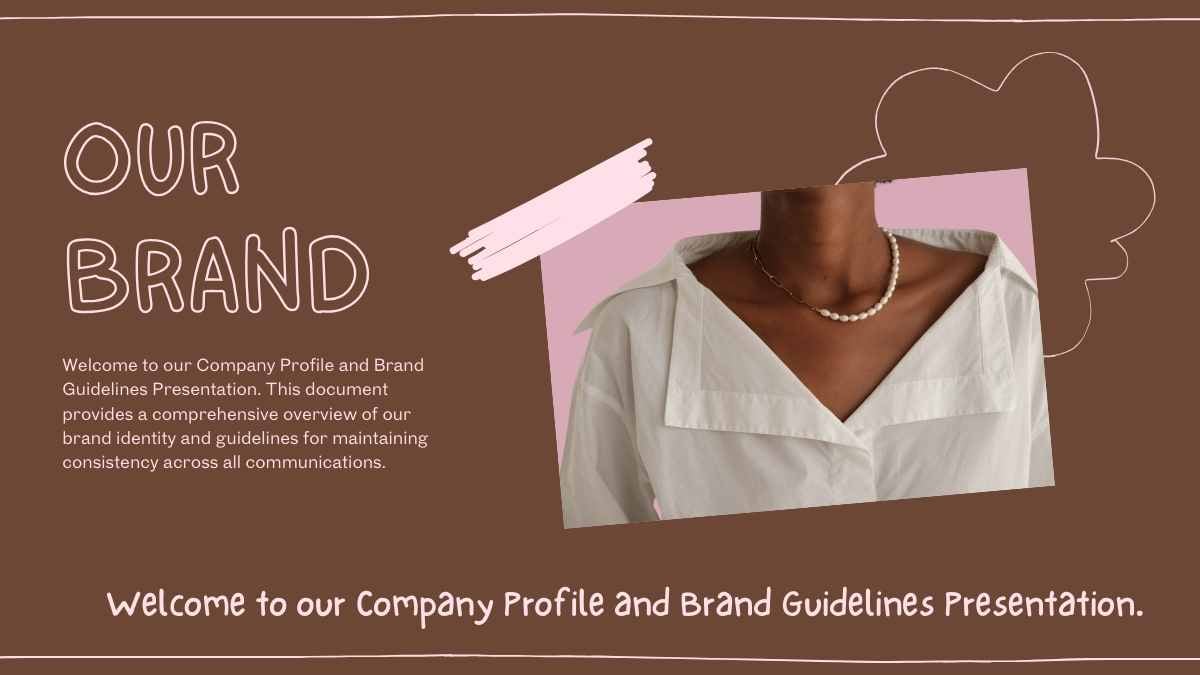 Minimal Doodle Online Retail Shop Brand Slides - slide 4