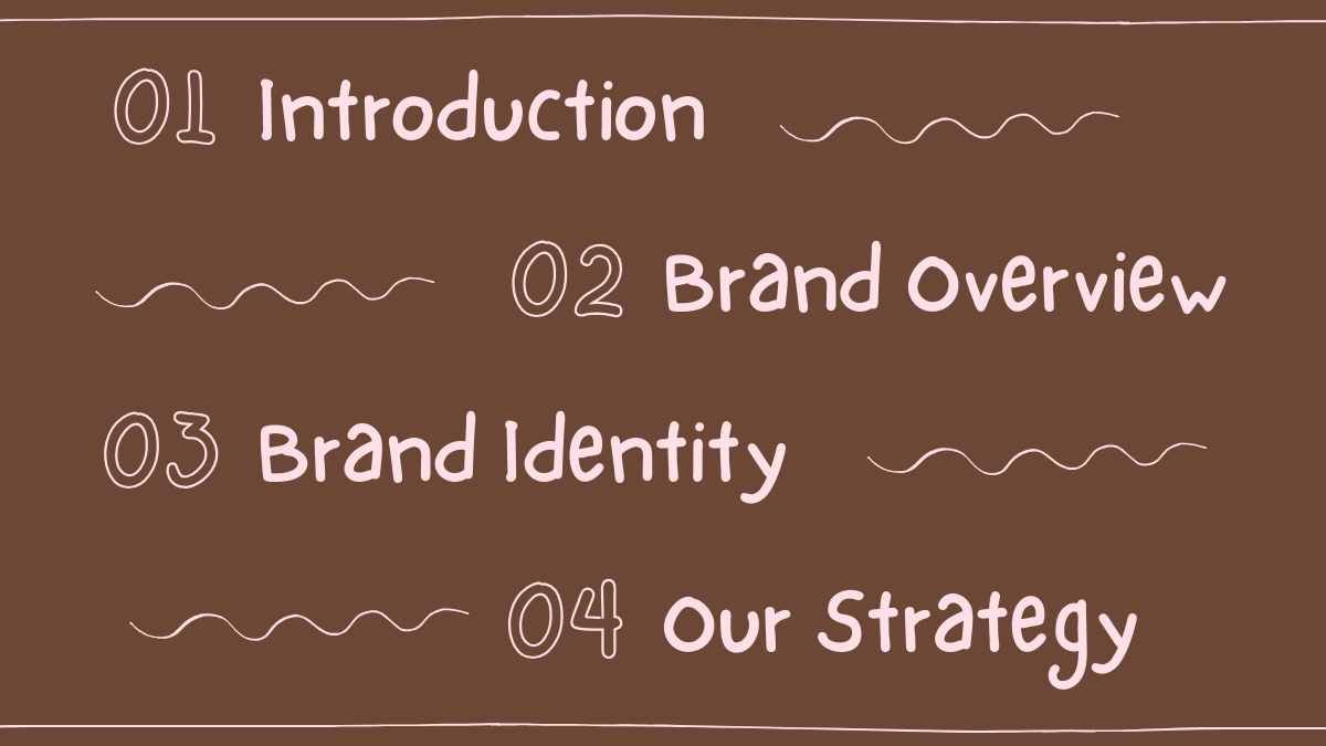 Minimal Doodle Online Retail Shop Brand Slides - slide 3