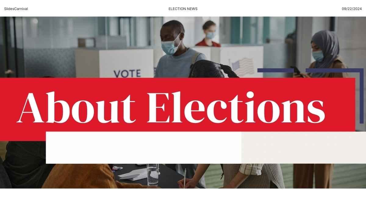 Minimal Election News Background Slides - slide 8