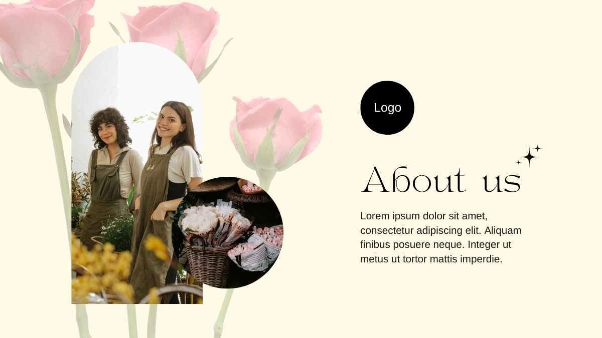 Elegant Florist Brand Portfolio Slides - slide 3