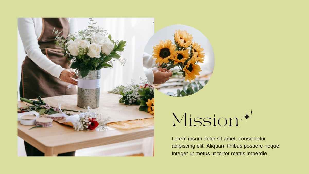 Elegant Florist Brand Portfolio Slides - slide 6