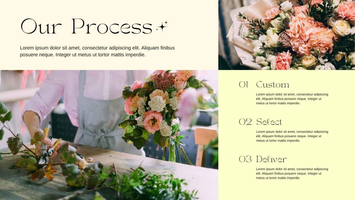 Elegant Florist Brand Portfolio Slides - slide 8