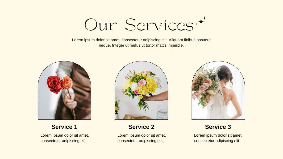 Elegant Florist Brand Portfolio Slides - slide 9