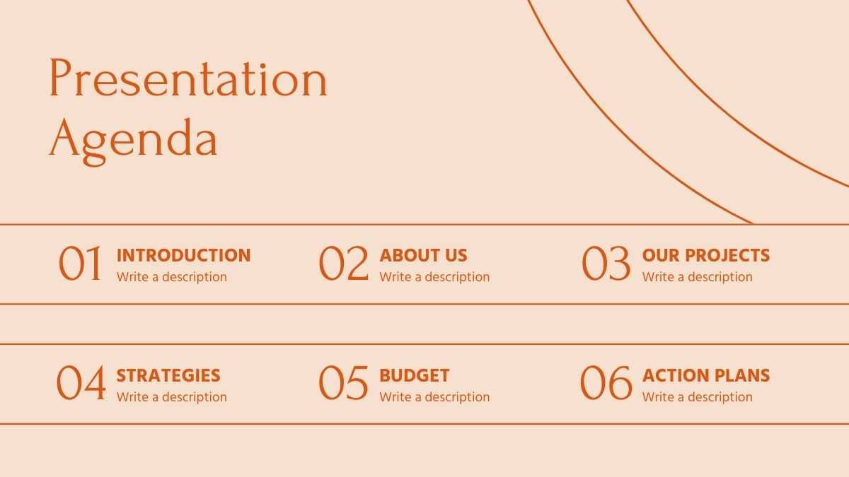 Slide Rencana Pemasaran Musim Gugur dengan Desain Geometris Minimal - slide 3