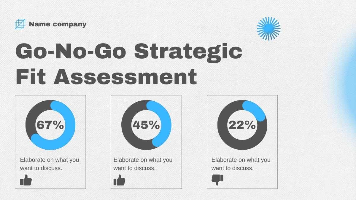 Minimal Go-No-Go Decision Infographic Slides - slide 13