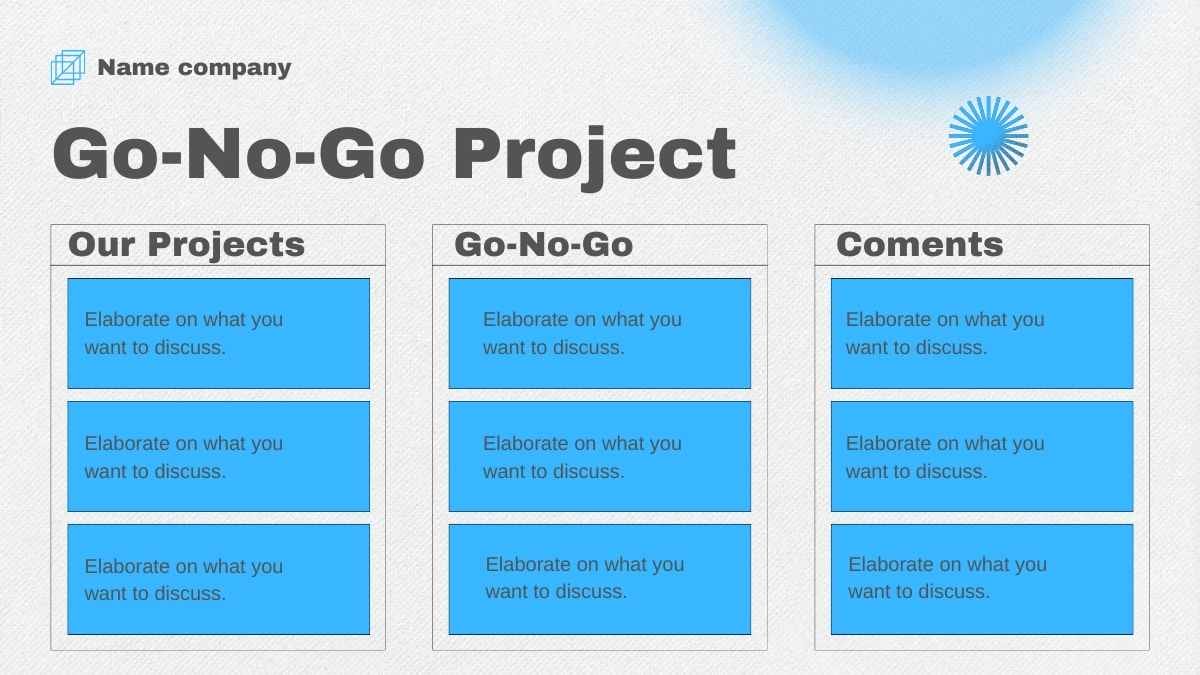 Minimal Go-No-Go Decision Infographic Slides - slide 8