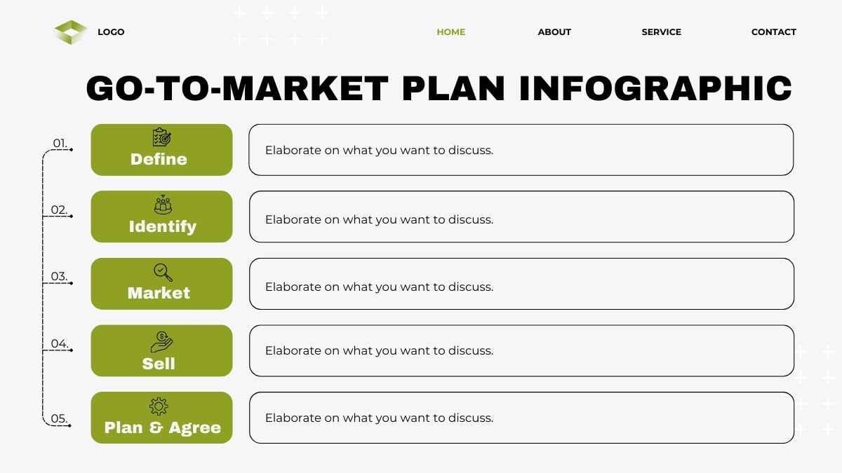 Minimal Go-To-Market Plan Infographic Slides - slide 2