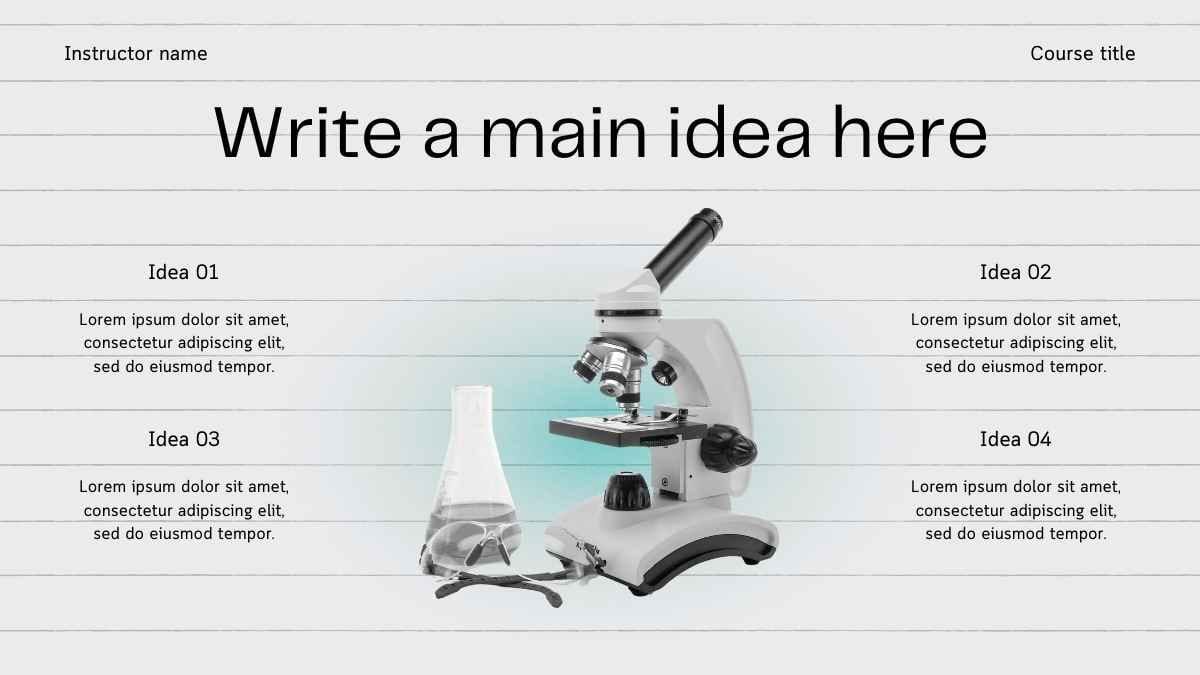 Minimal Gradient Genetics And Molecular Biology Slides - slide 8