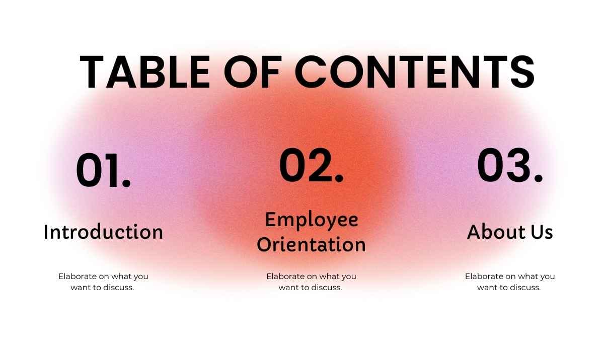 Minimal Gradient New Employee Orientation Slides - slide 2