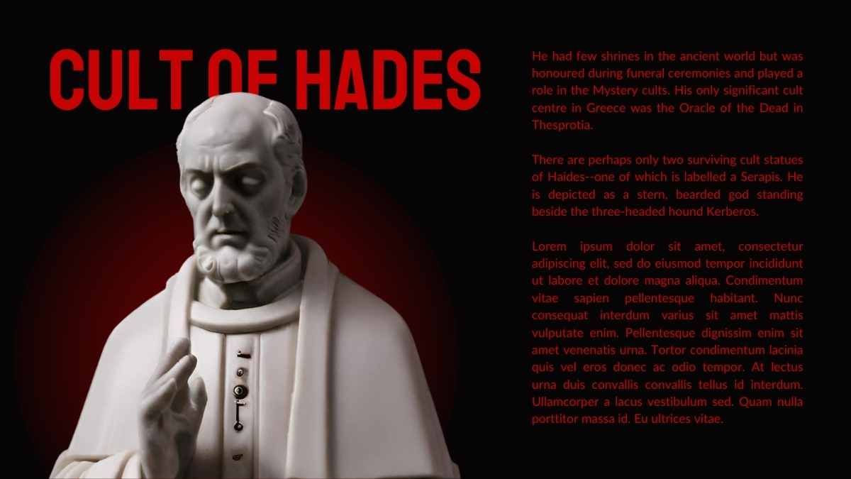 Minimal Greek God: Hades Slides - slide 11