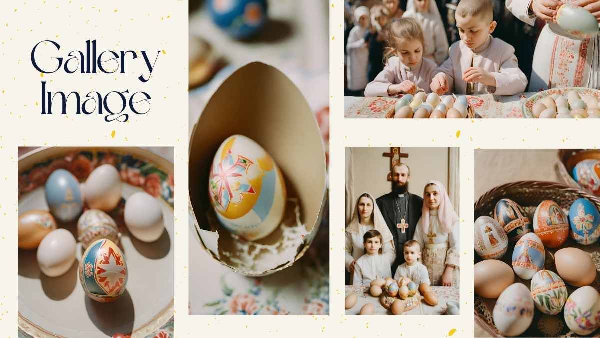 Minimal Happy Orthodox Easter! Slides - slide 13