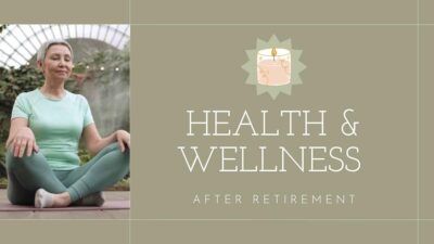 Minimal Health and Wellness After Retirement
