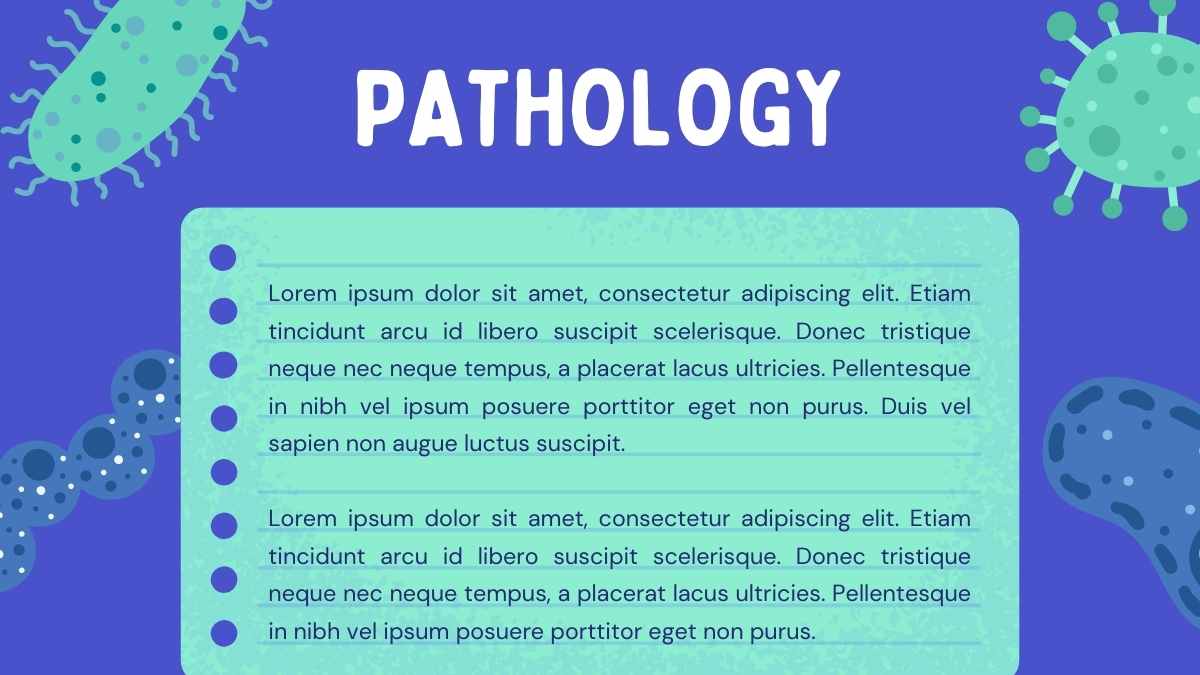 Minimal Illustrated Autoimmune Disease Slides - slide 10