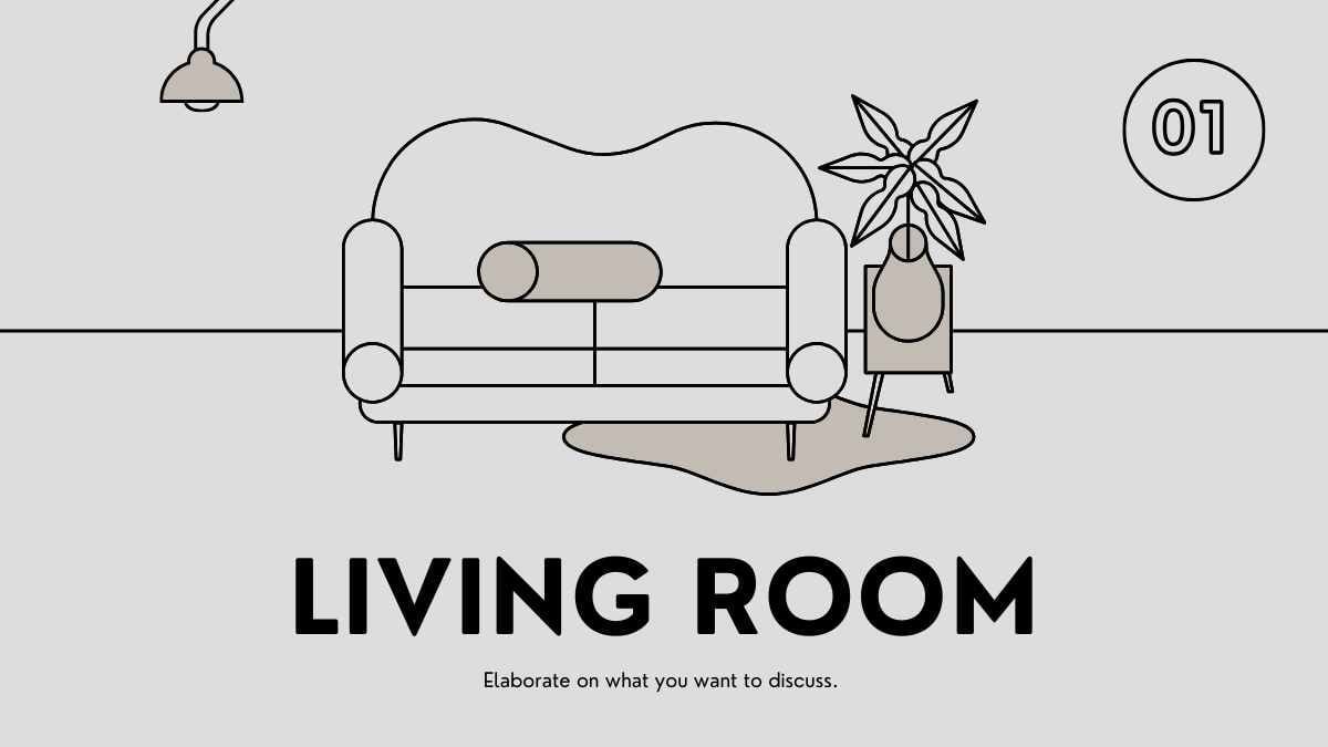 Minimal Illustrated Home Decor Brochure Slides - slide 6