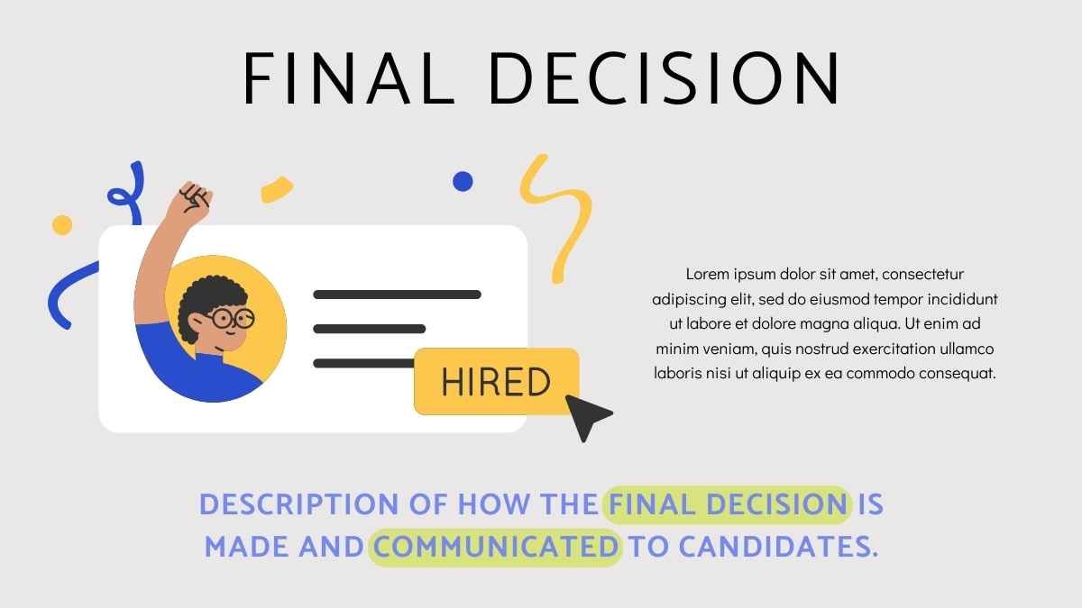 Grey Recruitment Process Seminar Slides - slide 14