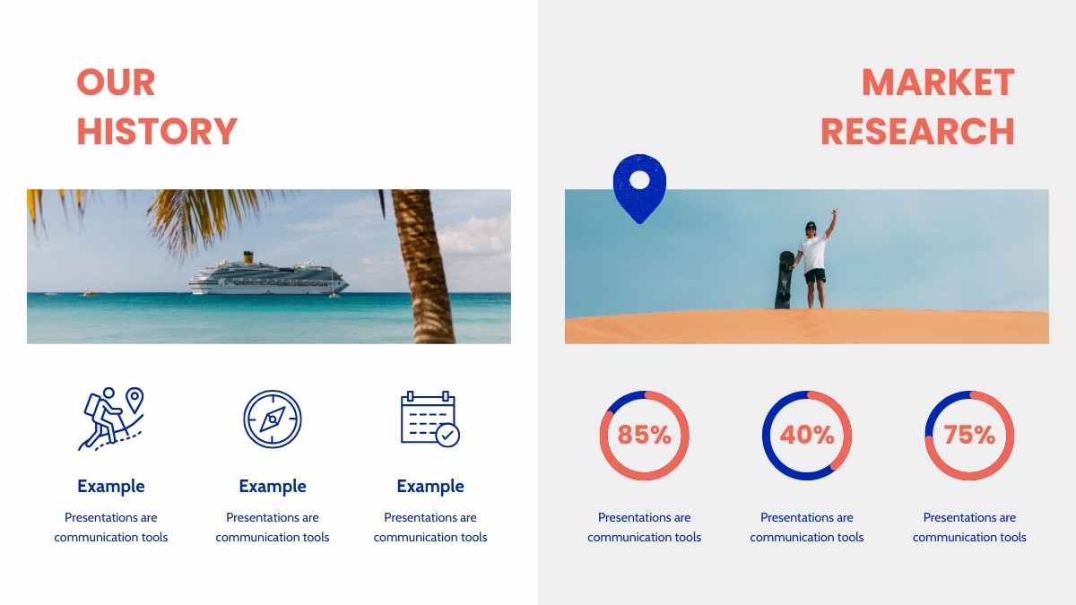 Slides de Brochura Minimalista Ilustrada para Agência de Viagens - deslizar 11