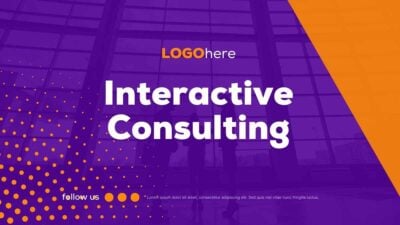 Minimal Interactive Consulting Slides