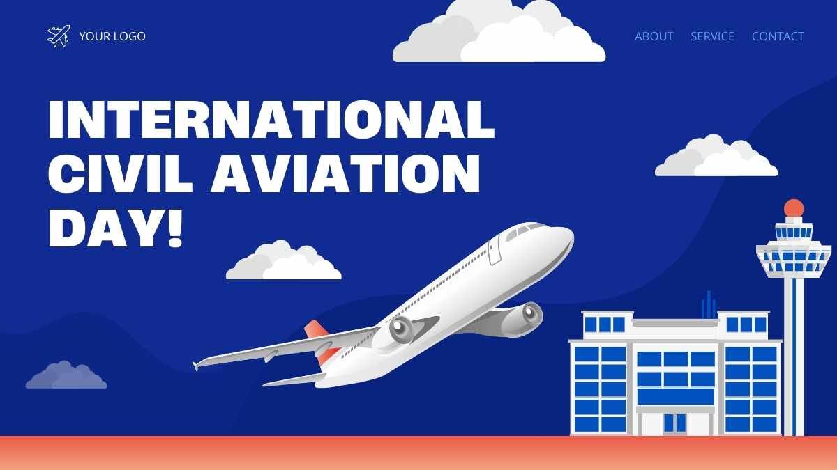 Minimal International Civil Aviation Day - diapositiva 2