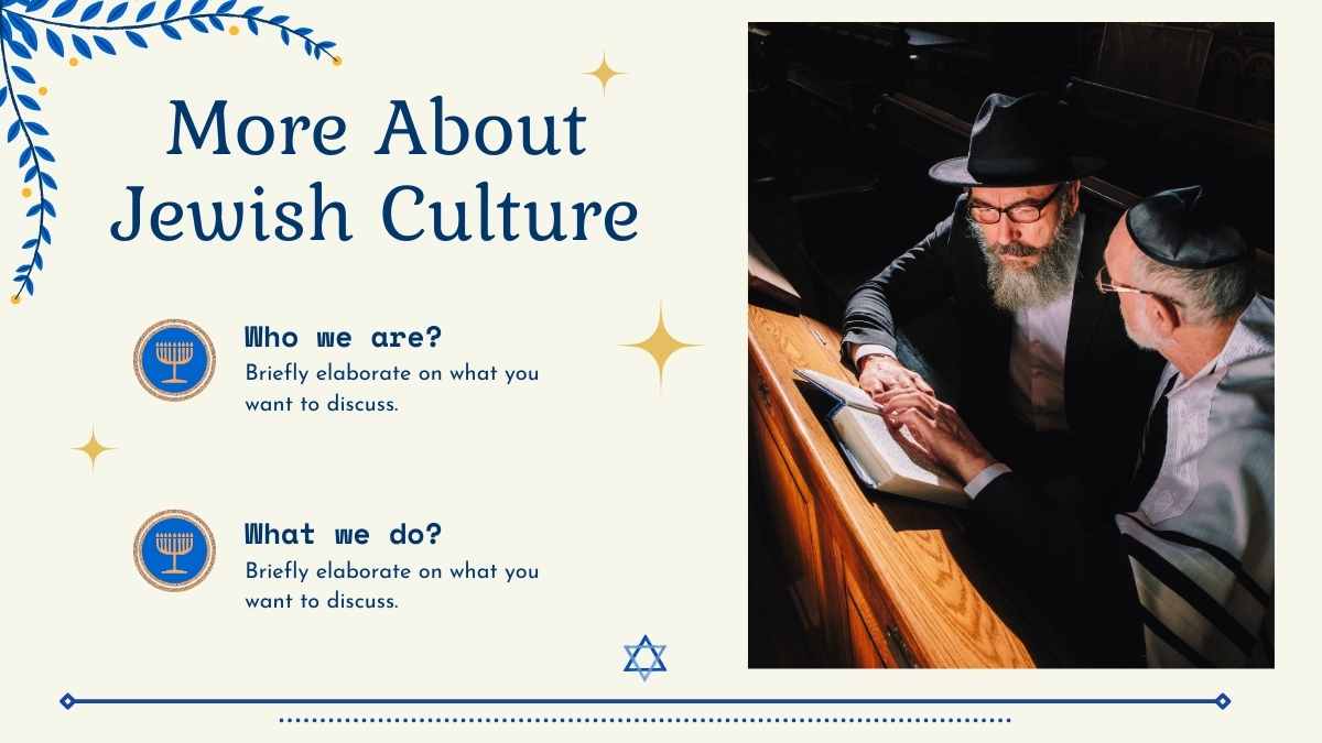 Minimal Jewish Culture Slides - slide 7