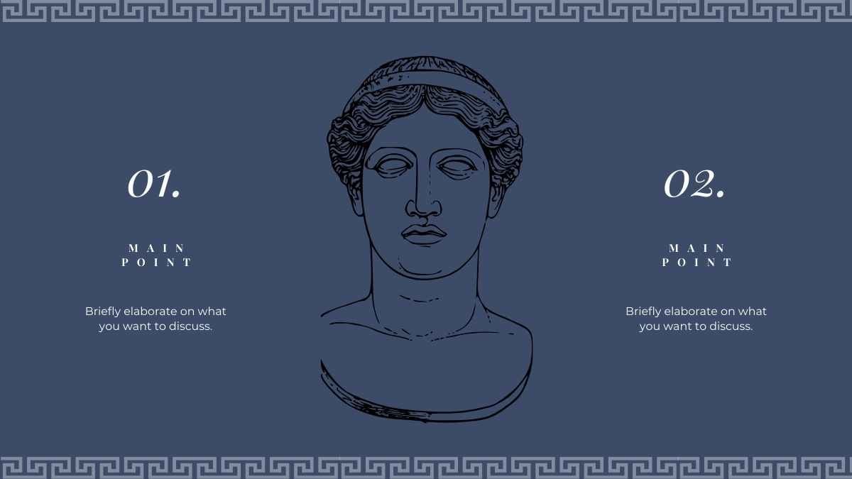 Slides de Tese de Bacharelado sobre o Legado Minimalista da Mitologia Romana - deslizar 10