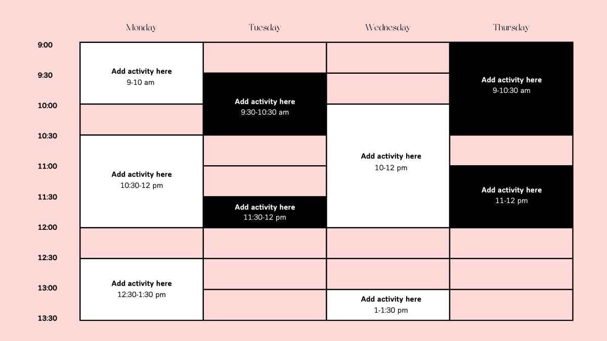 Slides Minimalistas de Calendário Diário de Maio - deslizar 8