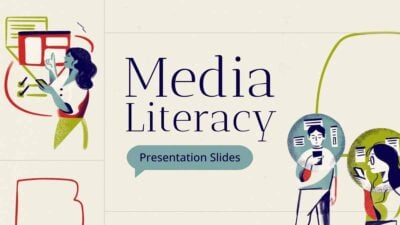 Slides Carnival Google Slides and PowerPoint Template Minimal Media Literacy Slides 1