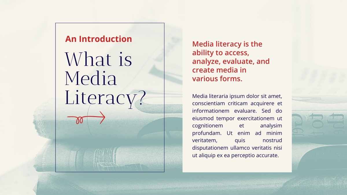 Minimal Media Literacy Slides - slide 6