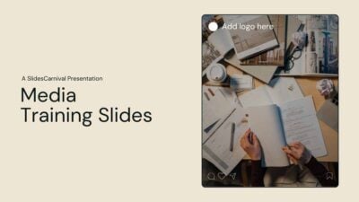 Slides Carnival Google Slides and PowerPoint Template Minimal Media Training Slides 1