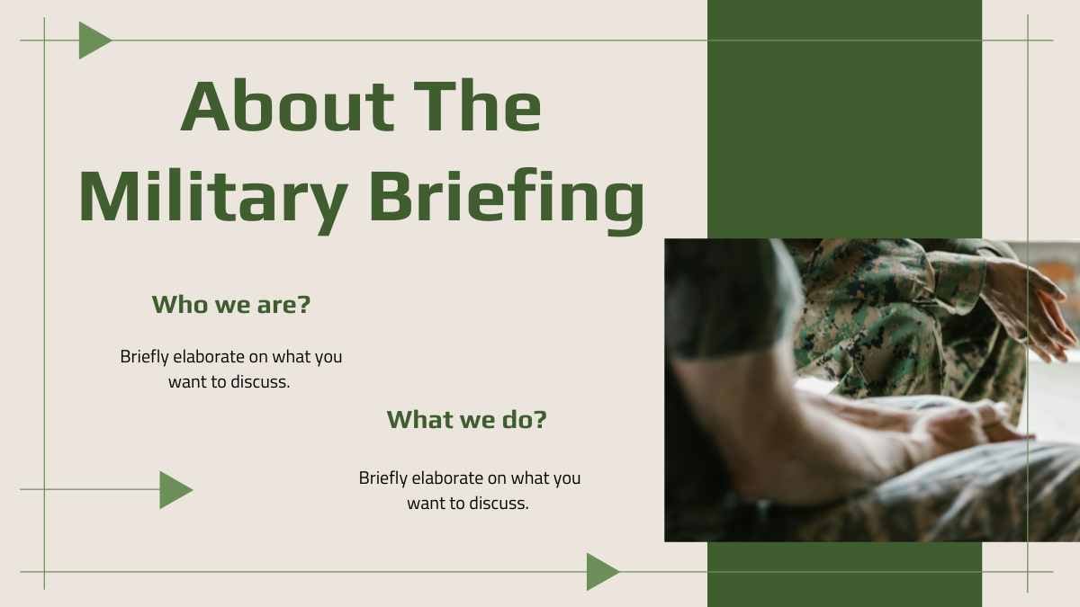 Minimal Military Briefing - slide 5