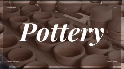 Minimal Pottery Slides